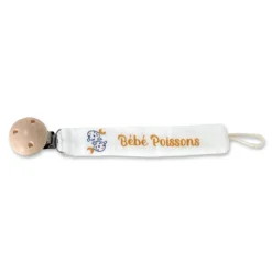 Attache sucette Poissons