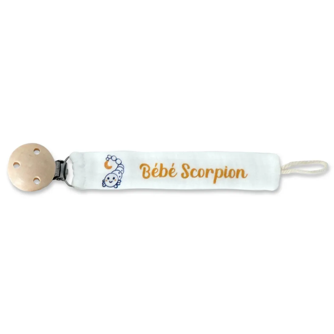 Attache sucette Scorpion