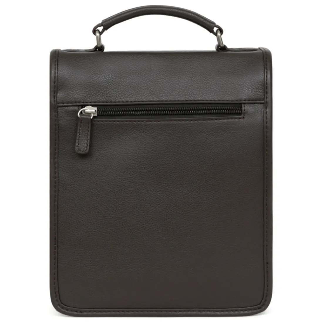 Baisenville Cuir CONFORT Marron foncé Ines
