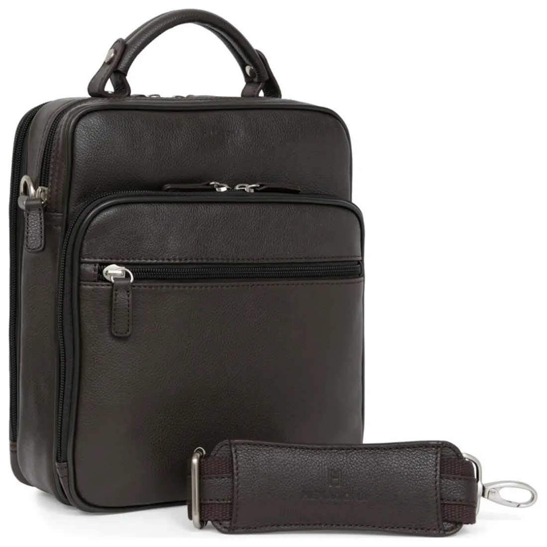Baisenville Cuir CONFORT Marron foncé
