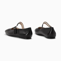 Ballerines Luce noires à doubles brides