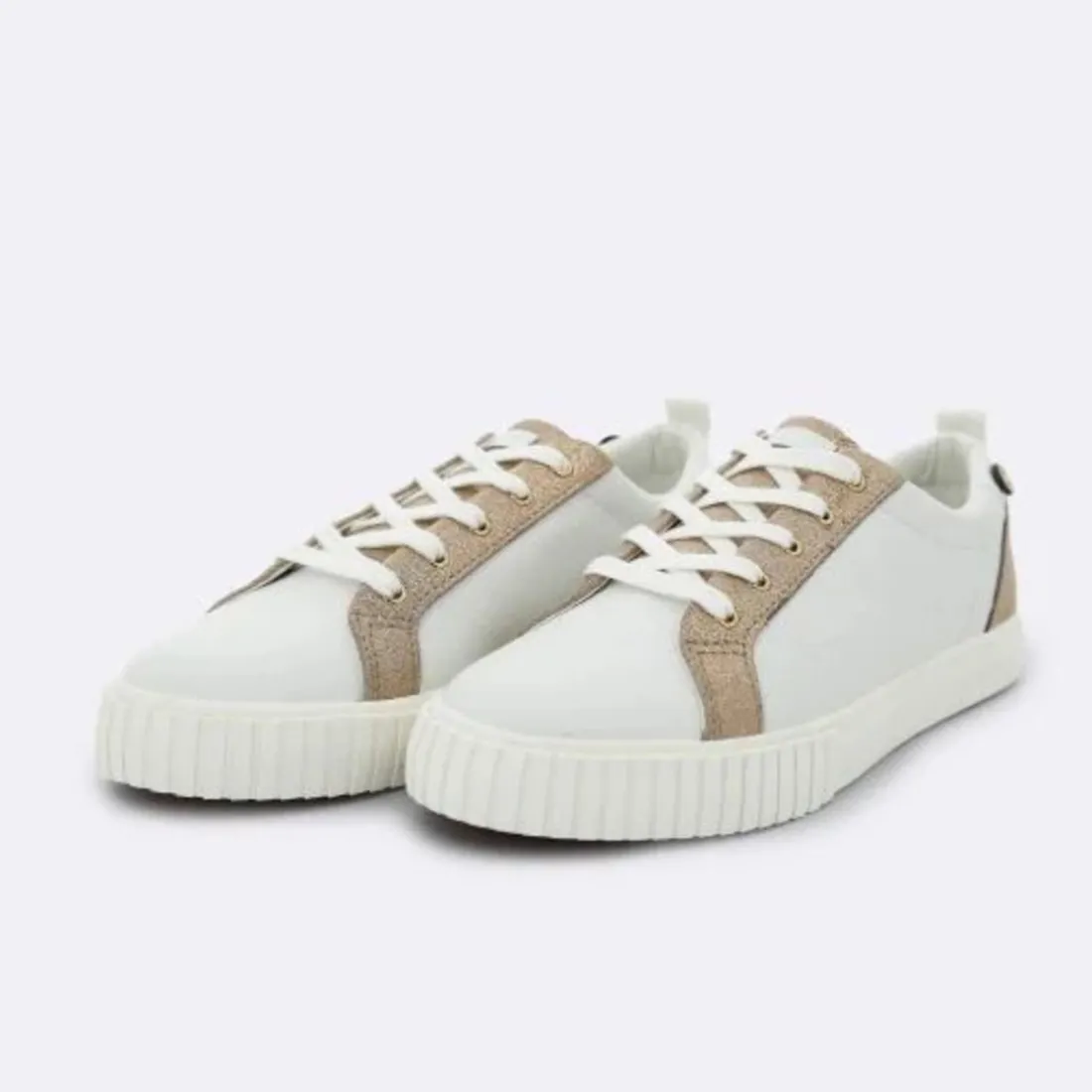 BALSA BASKETS LEATHER blanc en cuir