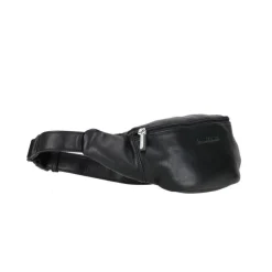Banane en cuir noir