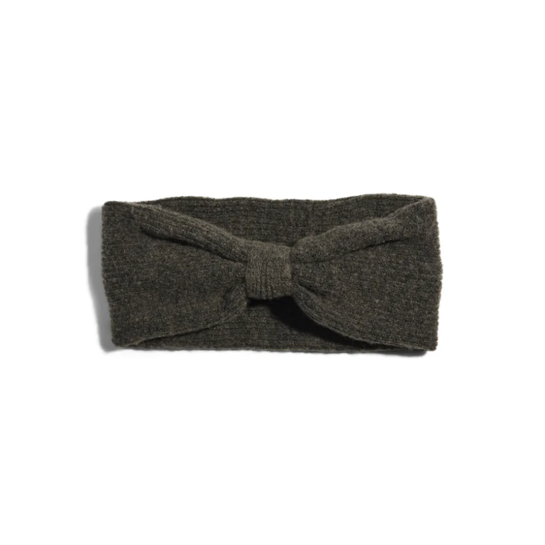 Bandeau en tissu côtelé Moella gris Wren