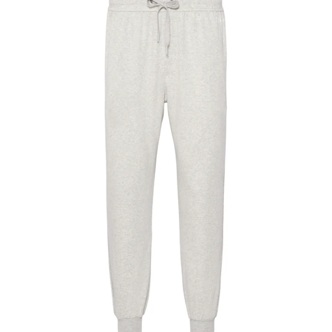 Bas de pyjama style jogging avec élastique Gris en tissu