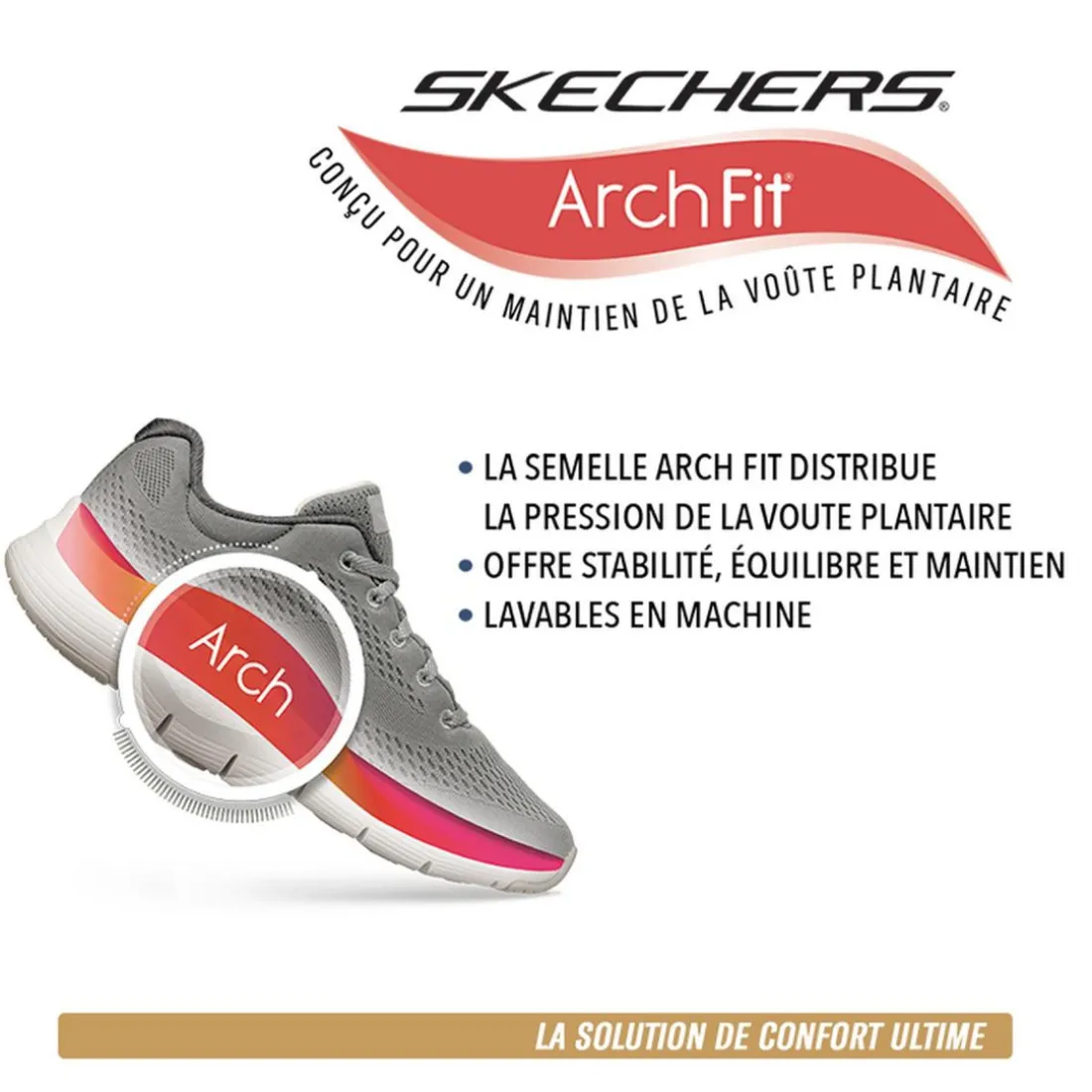 Basket ARCH FIT - INFINITE ADVENTURE noir