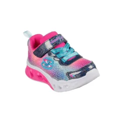 Basket avec lumière pour fille bleu marine