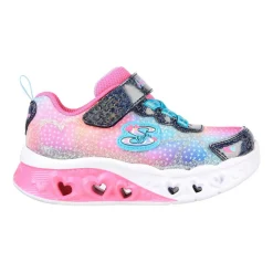 Basket avec lumière pour fille bleu marine