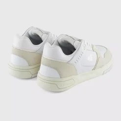 Basket Femme - Blanche en cuir