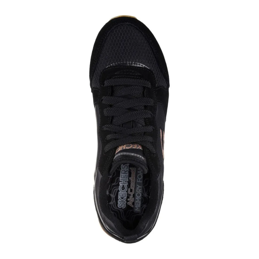 Basket OG 85 - GOLD'N GURL noir en cuir
