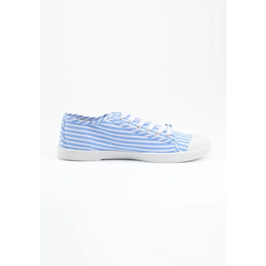 Baskets BASIC en toile bleu Tara