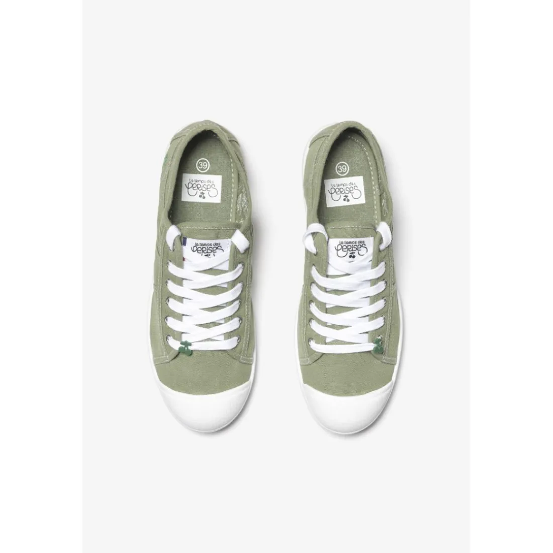 Baskets basic kaki Mila