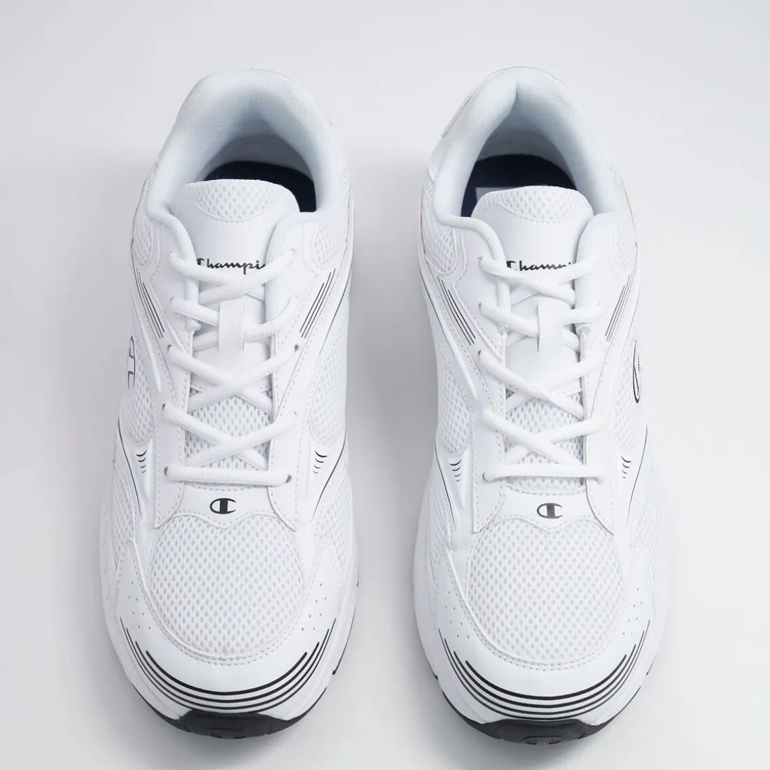 Baskets basses unisexe blanc RUN 00