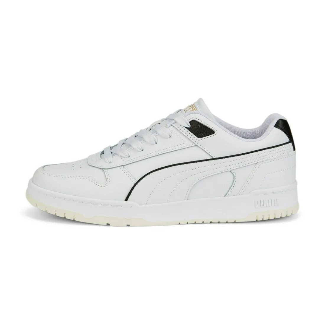 Baskets blanc pour homme RBD GAME LOW en cuir