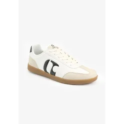 Baskets blanches au monogramme noir PALMA Cate