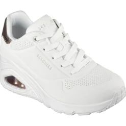 Baskets femme UNO WEDGE - HI STEPS blanc