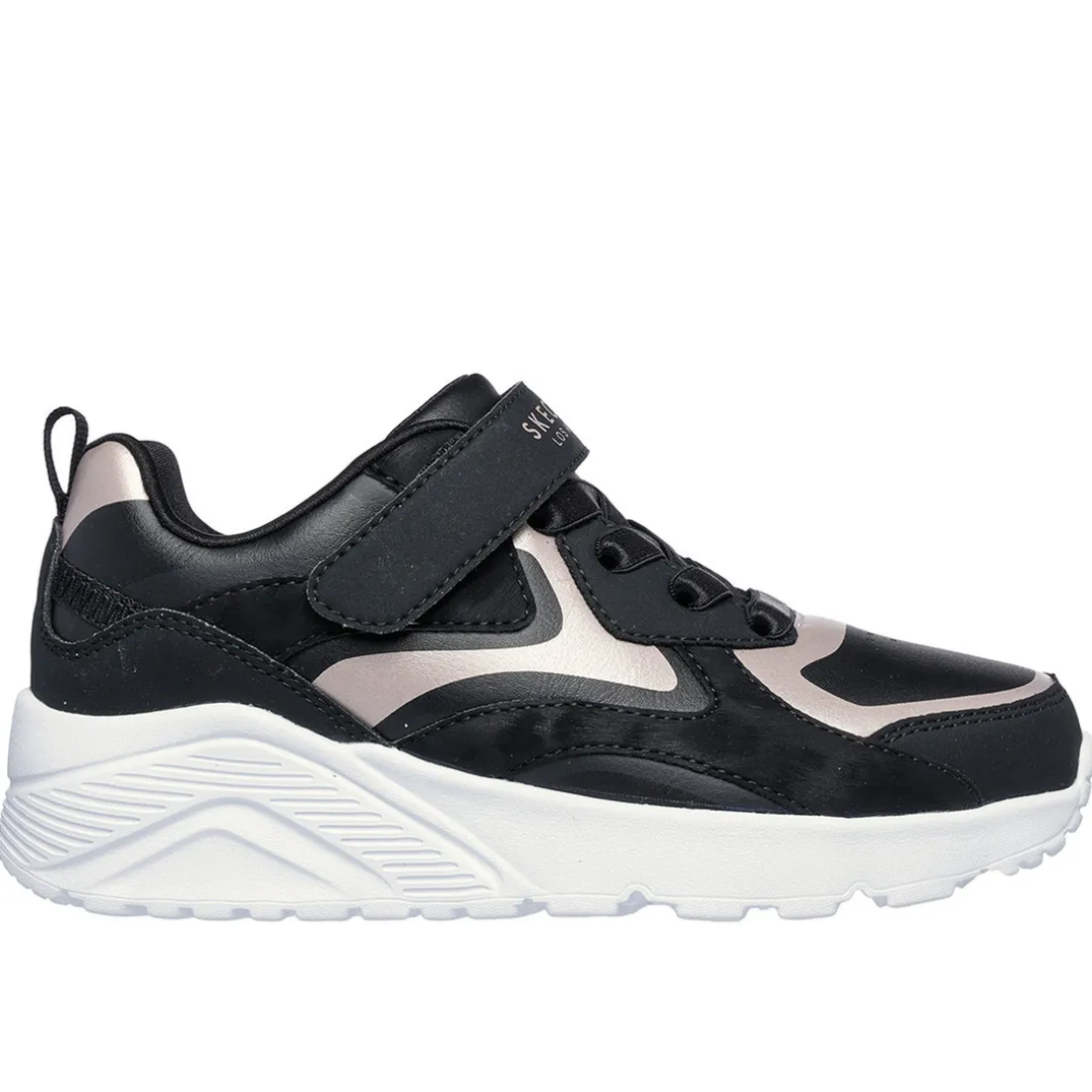 Baskets garçon Uno Lite Metallic Burst Noir