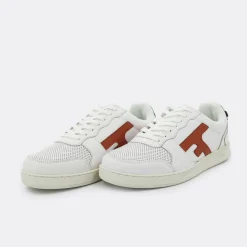 Baskets HAZEL - cuir blanc