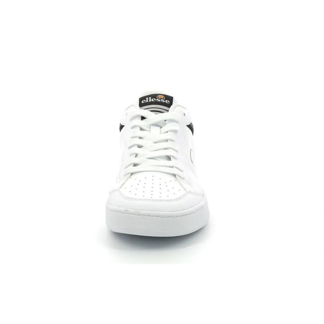 Baskets homme - Blanc / Noir en cuir