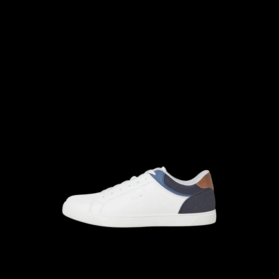 Baskets homme blanc lacets synthétique Zak