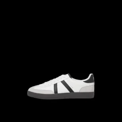 Baskets homme blanc lacets polyuréthane Toby