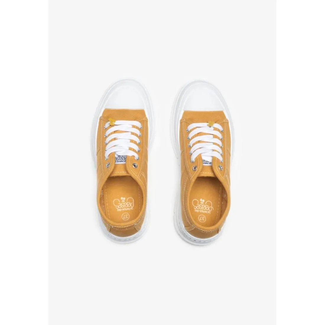 Baskets Lina moutarde