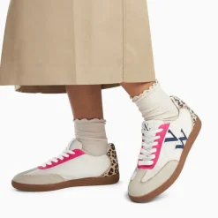 Baskets monogramme Charlize multicolores à semelle rétro