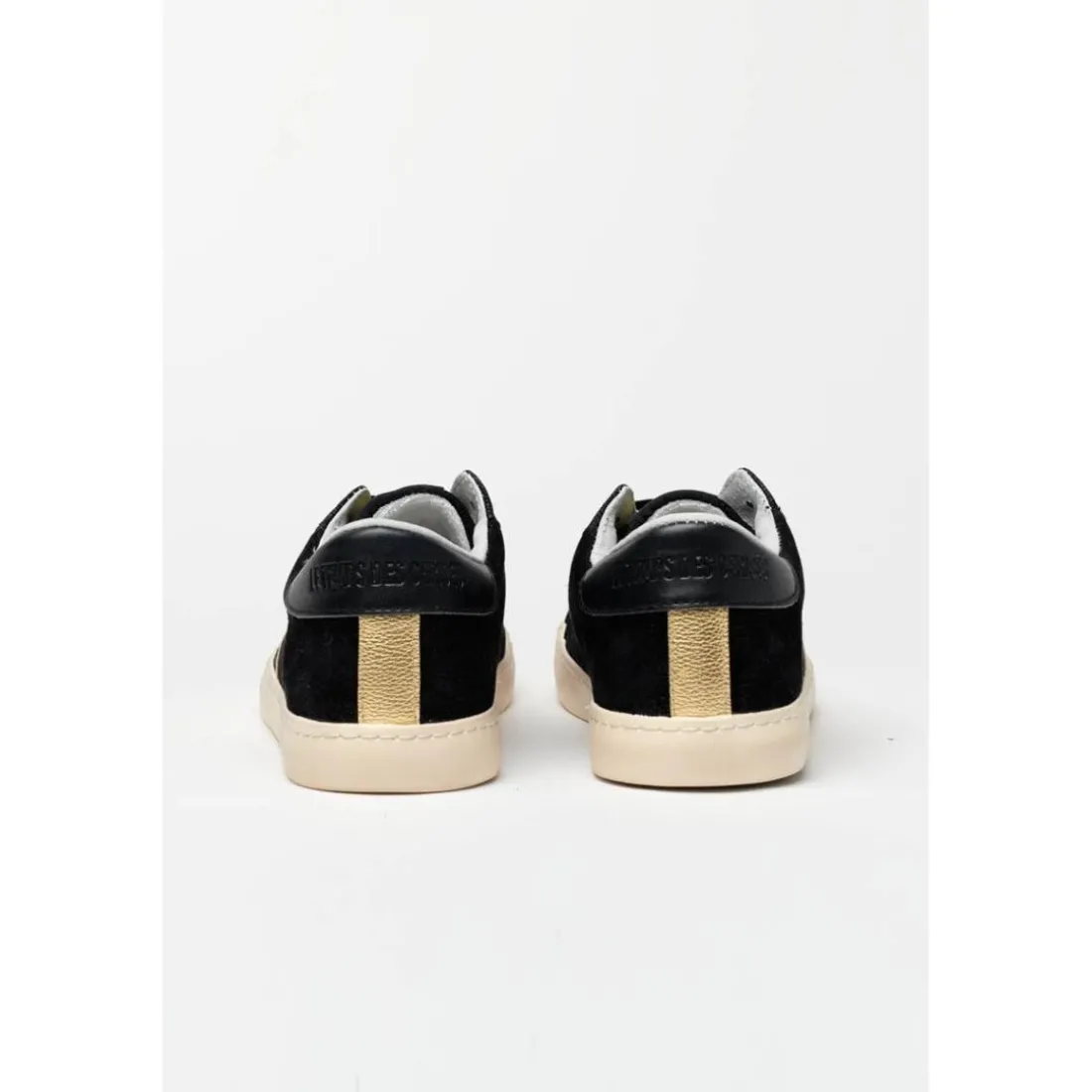 Baskets Soho noires avec éclair doré Léna