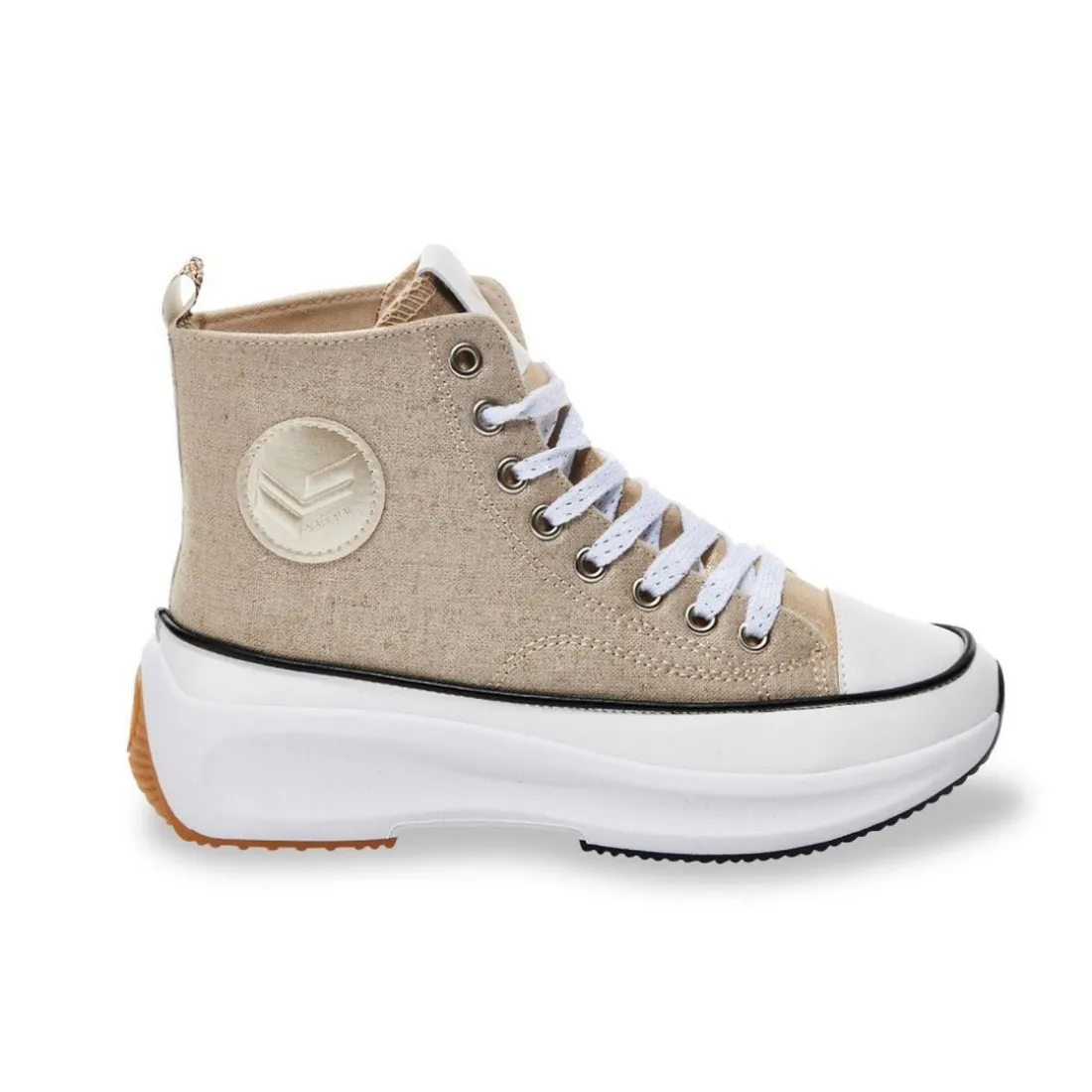 Basketss femme CHRISTA beige