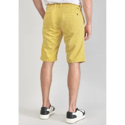 Bermuda chino Jogg Swoop moutarde orange en coton