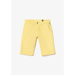 Bermuda chino Jogg Swoop moutarde orange en coton