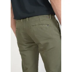 Bermuda chino Jogg Swoop kaki vert en coton