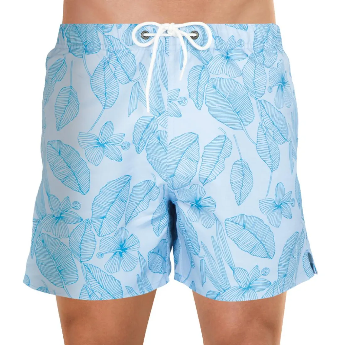 Bermuda de bain homme fibres recyclées Trendy