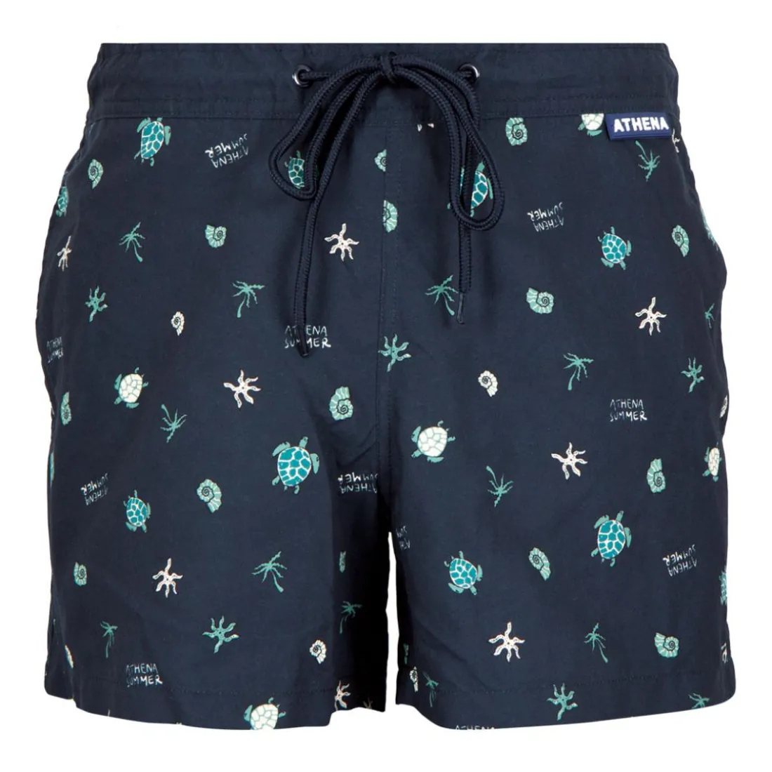 Bermuda de bain homme Summer Vibes Athena noir