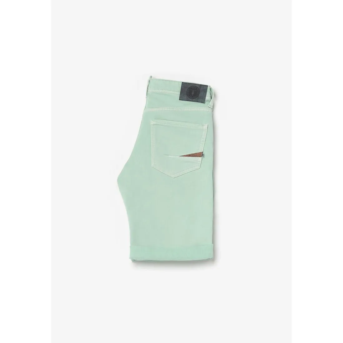 Bermuda garçon, Lo Jogg vert d'eau en coton