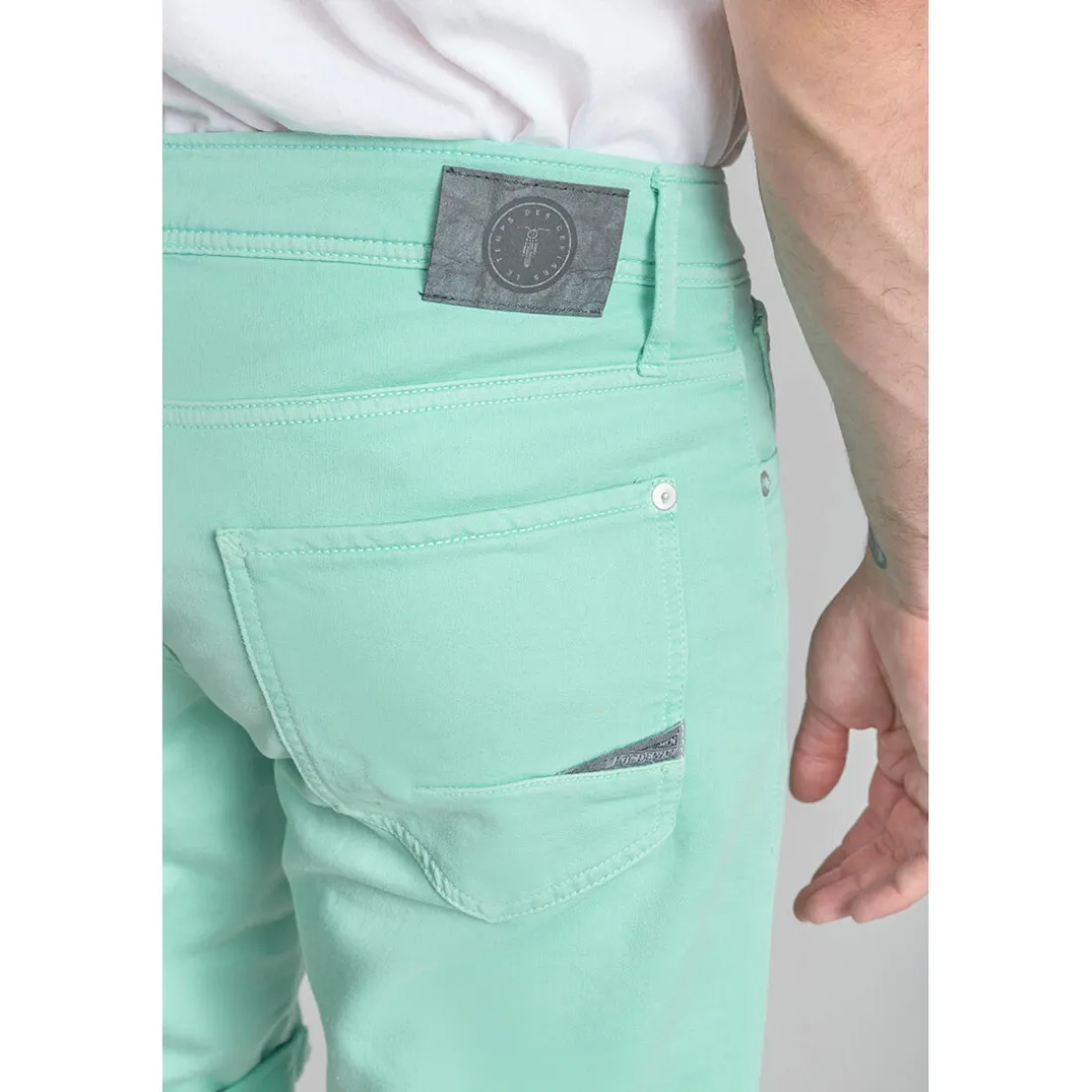 Bermuda short BODO bleu Jude