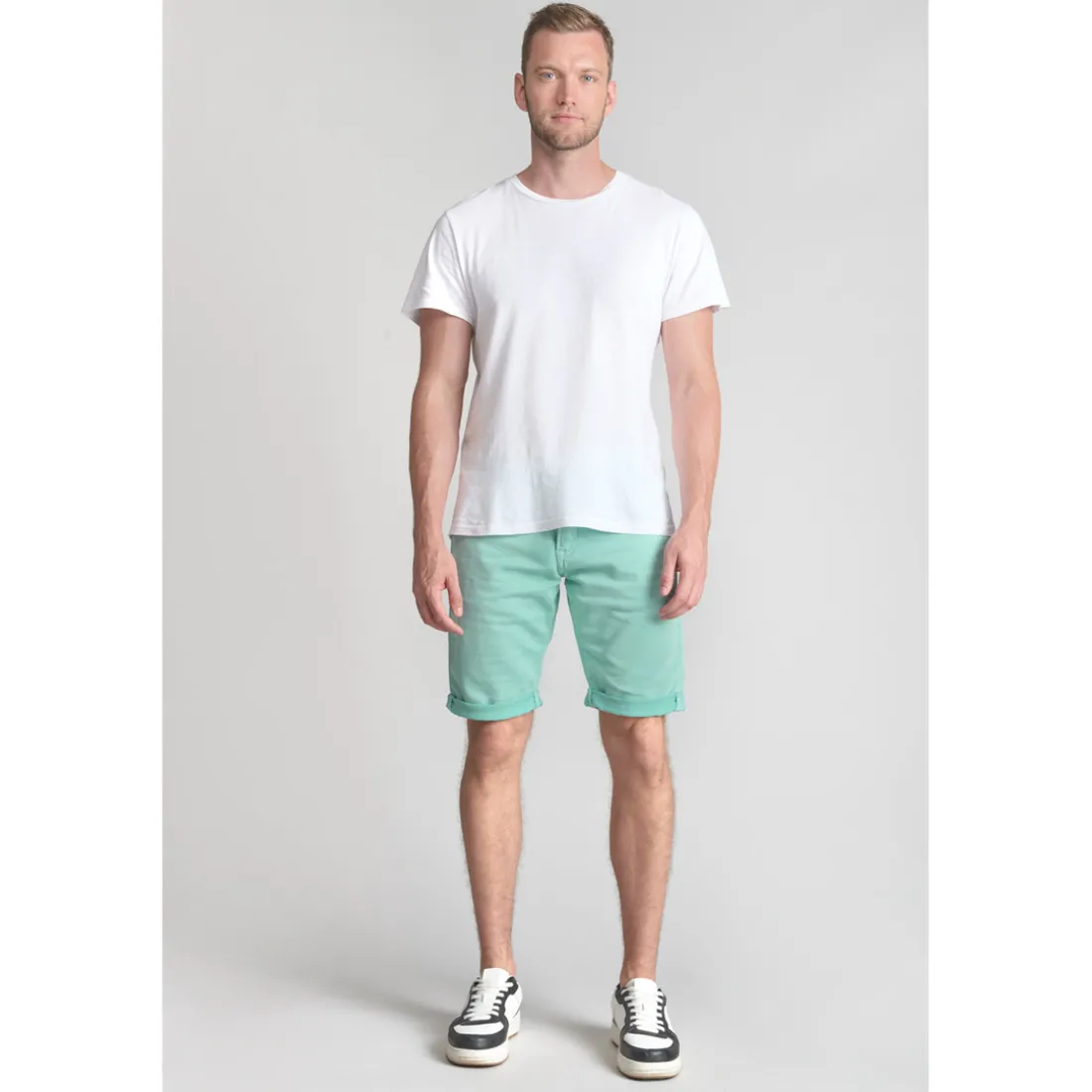 Bermuda short BODO bleu Jude