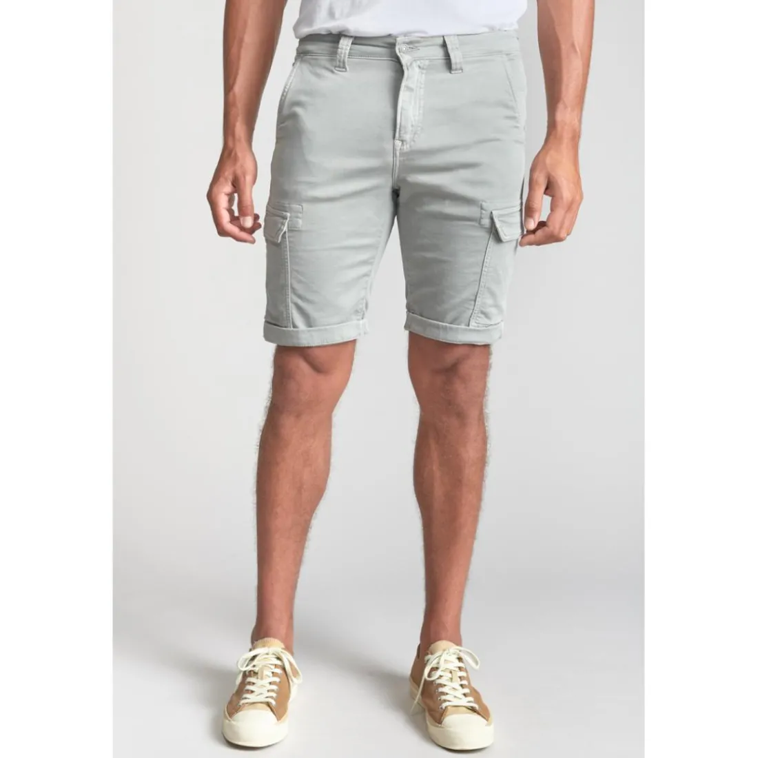 Bermuda short DAMON gris Sven en coton