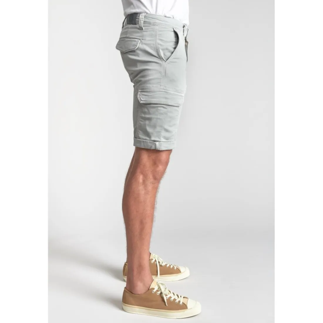 Bermuda short DAMON gris Sven en coton