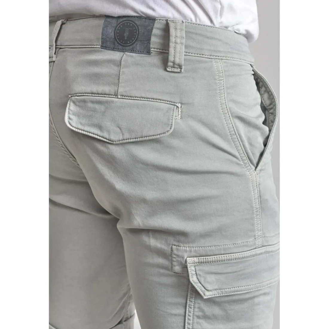 Bermuda short DAMON gris Sven en coton