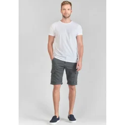 Bermuda short en jeans DAMON gris