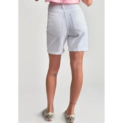 Bermuda short en jeans fille THILO blanc Léna Xena