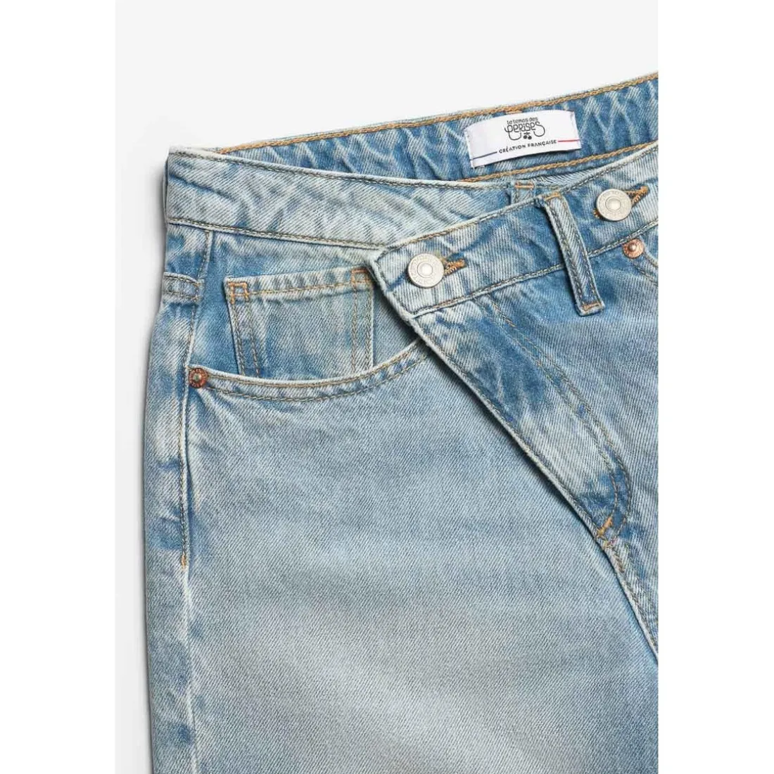 Bermuda short en jeans fille CASA bleu