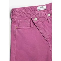 Bermuda short en jeans fille CASA violet