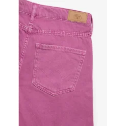 Bermuda short en jeans fille CASA violet