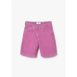 Bermuda short en jeans fille CASA violet
