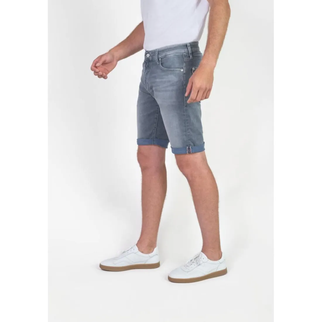Bermuda short en jeans JOGG gris Adam