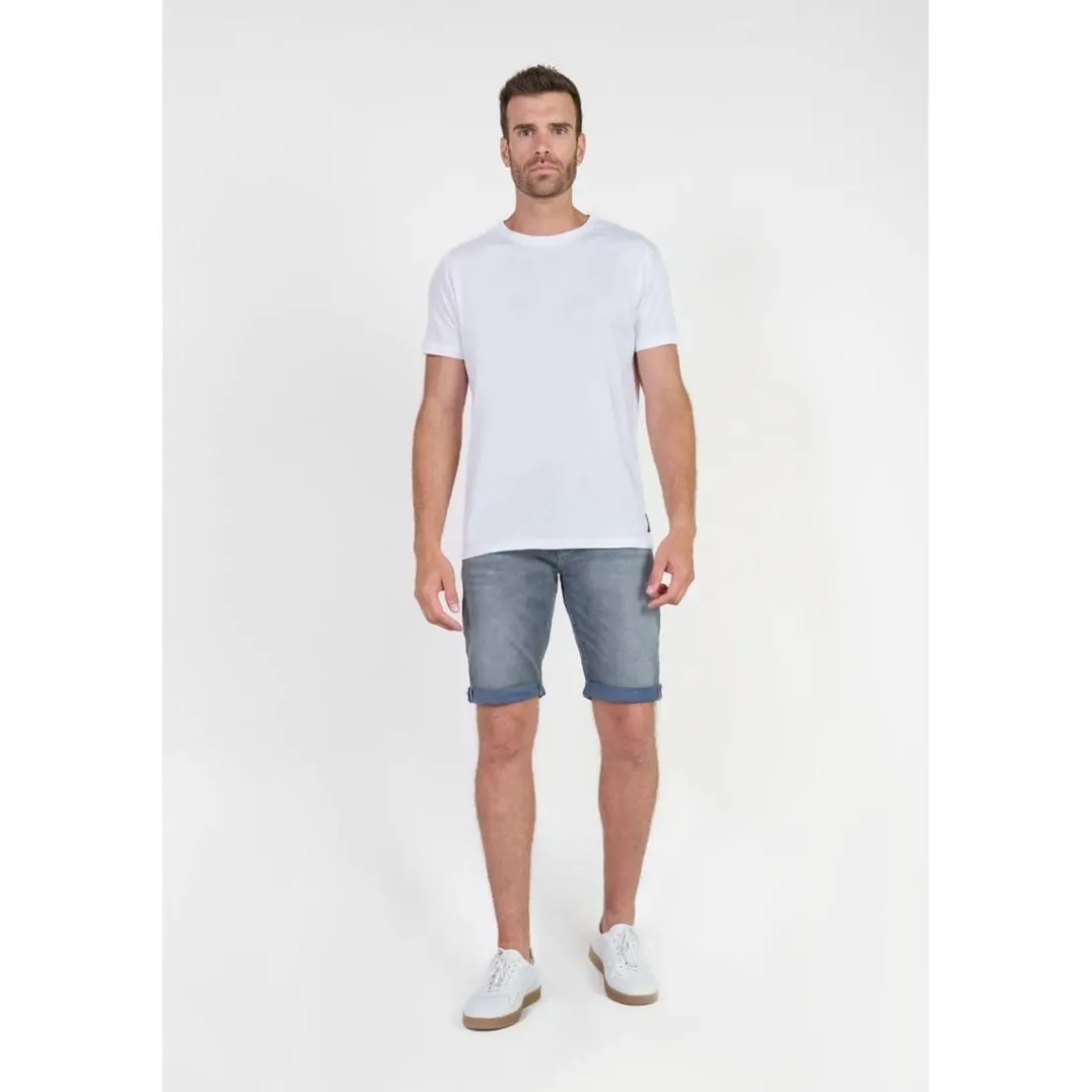 Bermuda short en jeans JOGG gris Adam