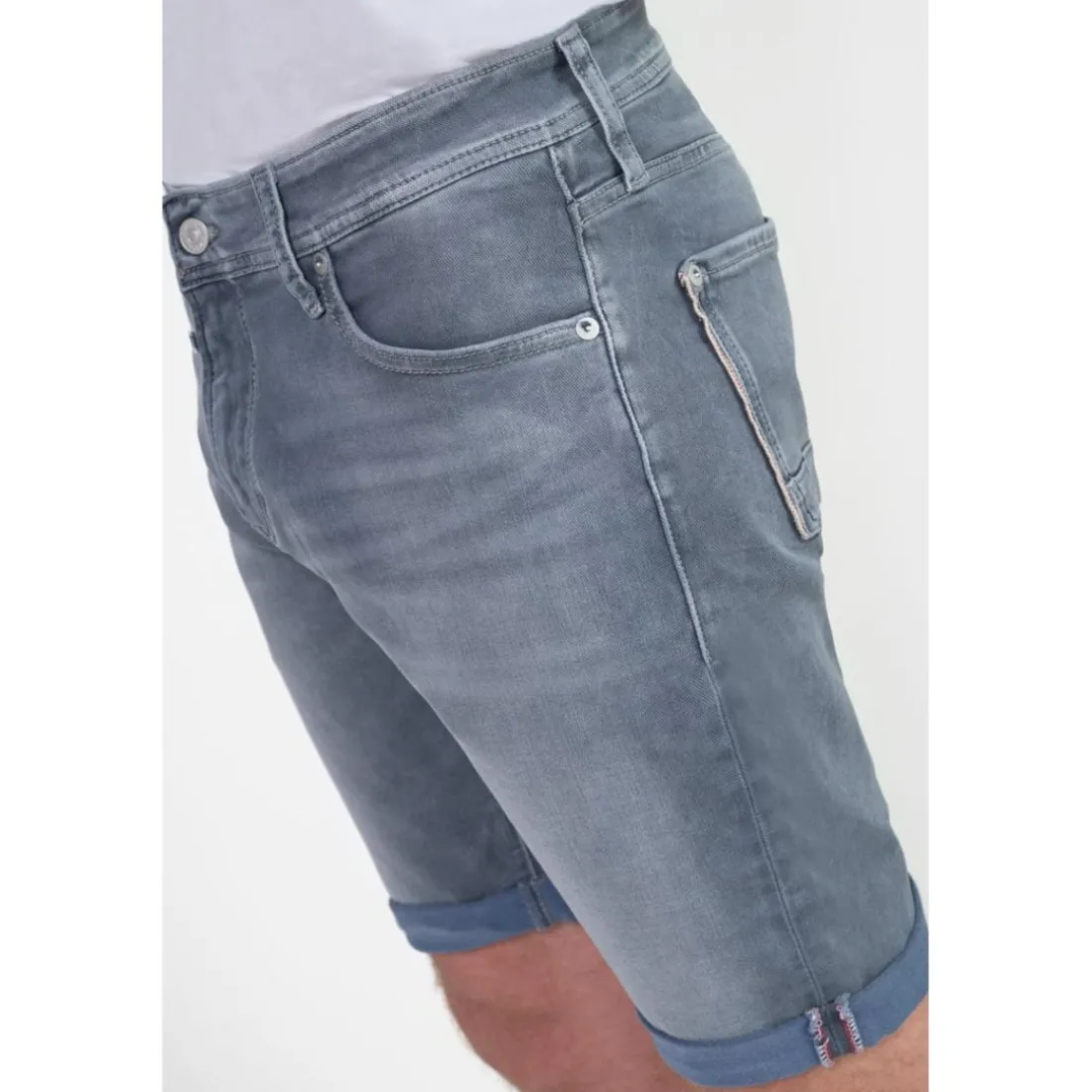 Bermuda short en jeans JOGG gris Adam