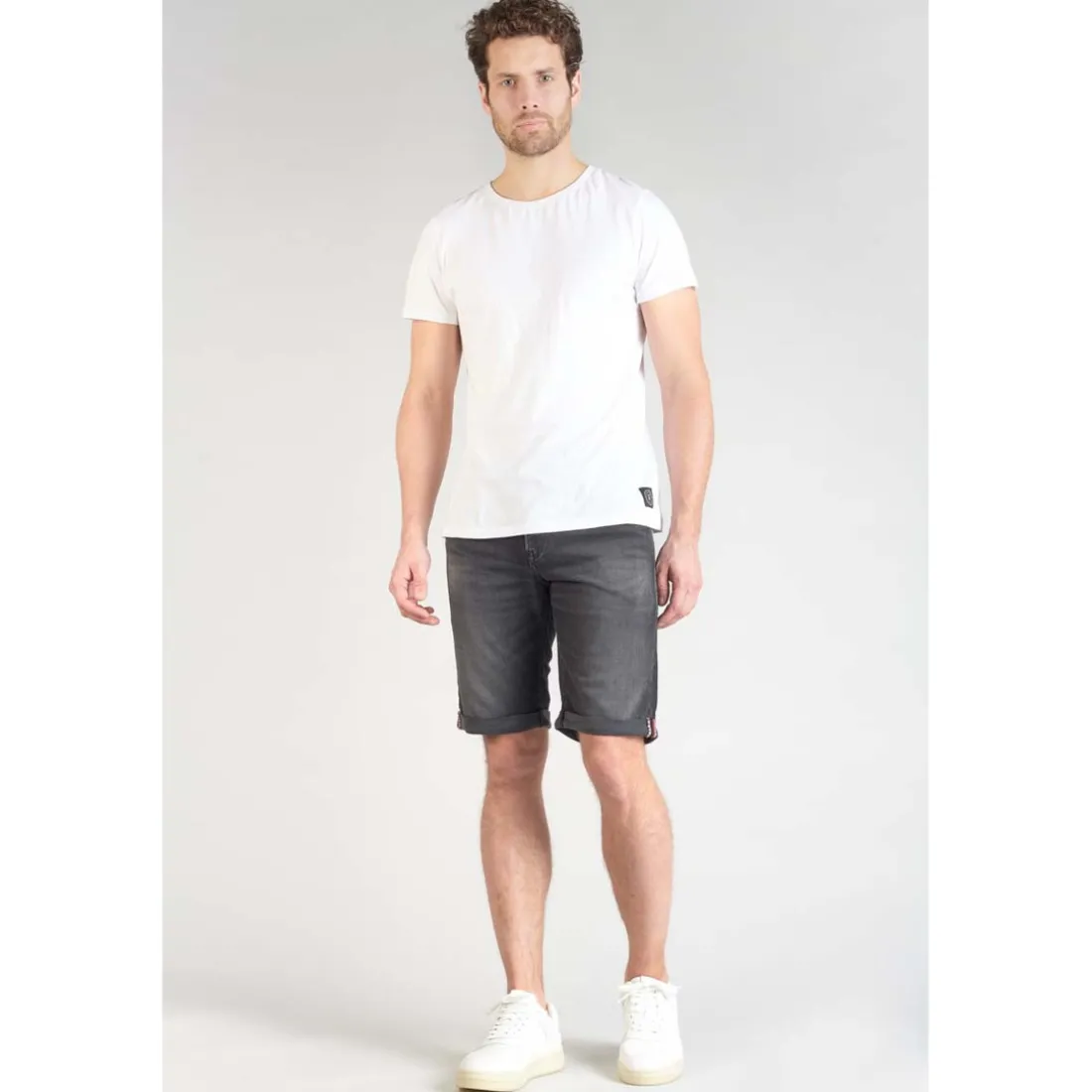 Bermuda short en jeans JOGG noir Jose